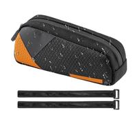 GkgWuxf Sacoche triangulaire pour tube supérieur de vélo, sac de rangement pour outils, téléphone portable, portefeuille et clés pour le tourisme, le gravel et le vélo Accessoires de vélo