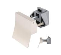 GkgWuxf Serrure à bouton poussoir marine sans clé - Verrou de porte d'armoire pour meubles, cuisine, chambre à coucher