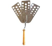 GkgWuxf Spatule à hamburger | Grattoir en acier inoxydable et pelle à crêpes | Grattoir à hamburger résistant à la chaleur, ustensile de cuisine pour poisson, gâteau, crêpe, steak