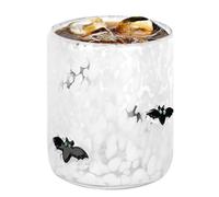 GkgWuxf Tasses à café en verre, verres à eau d'Halloween - Verrerie de jus de cuisine, décoration d'intérieur pour événement à thème, dégustation de vin, jus, bar, rassemblement d'automne, célébration