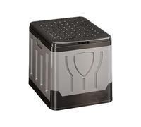 GkgWuxf Toilettes de camping - Siège ergonomique avec couvercle | Pot de voyage pliable - Pour la pêche, la randonnée, le camping-car, la voiture, la plage, le bateau, la randonnée, les enfants, les