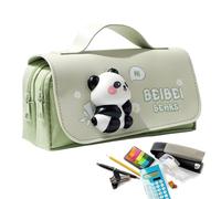 GkgWuxf Trousses Scolaires Esthétiques - Trousses Capybara Panda Mignonnes pour Stylos | Organisateur Stylo avec Jouets Squeeze pour Ados Femmes Collège Fournitures Marqueur