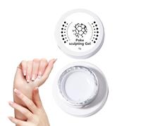 GkgWuxf Vernis Gel pour Ongles Naturels, Gel Sculpture Main Non Collant, Fournitures Manucure pour Débutantes Professionnelles Soirée Mariage Maison Plage Femme Fille