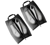 Gkhlg Lot de 2 sacs à chaussures de voyage anti-saleté pour le voyage et le rangement avec fermeture éclair en maille pour une identification facile, convient pour homme et femme, idéal pour la maison