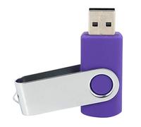 Gkhowiu Clé USB 2.0 rotative 128 Mo de mémoire Flash Drive Stockage U Disk