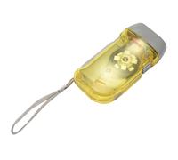 Gkhowiu Lampe torche dynamo à 3 LED à manivelle sans pile