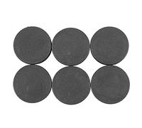 Gkhowiu Lot de 6 bouchons d'obturation en plastique pour tube de 40 mm Noir