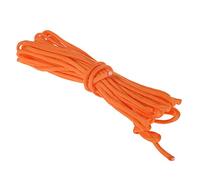Gkhowiu Paracorde 550 Corde de parachute à 7 brins tressée pour camping avec boucle Orange 7,6 m