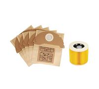 Gkhowiu Pour d'aspirateur humide et sec et kit de filtres