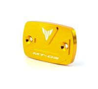 GKHUBJFH Bouchon Réservoir Liquide Frein Moto Couvercle De Réservoir Principal De Cylindre De Liquide De Frein Avant Et Arrière Accessoires De Moto pour MT03 MT 03 2018 2019 2020 2021(Gold)
