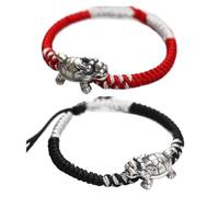 GKIRQVPE Bracelet de richesse Feng Shui en argent 999