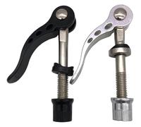 GKIRQVPE démonter Le vélo, Levier de Serrage Excentrique à Came M8 à dégagement Rapide for vélo, 40-120mm, Argent et Noir(M8x65mm Silver)