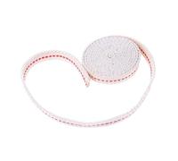 GKIRQVPE la Lampe à Huile de Coton Plat Puissant, Mèche Plate en Coton for Lampes et poêles à pétrole, Blanche, 1-1,5 m x 1-2 cm(1.5m)