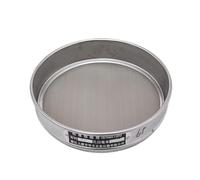 GKIRQVPE Same de Laboratoire Standard en Acier Inoxydable, Tamis de Laboratoire en Acier Inoxydable, diamètre 150 mm, Maille 4-30, Ouverture 6-0,075, Hauteur 45(5 Mesh)