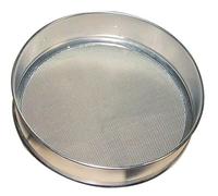 GKIRQVPE Same de Laboratoire Standard en Acier Inoxydable, Tamis de Laboratoire Standard 20 cm, Maille 10-200, Cadre chromé en Acier Inoxydable(18 Mesh(1.0mm))