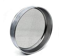 GKIRQVPE Same de Laboratoire Standard en Acier Inoxydable, Tamis de Test en Acier Inoxydable 304, Plateau 30 cm, Ouverture 2 à 5 mm, Mailles 4 10(10 Mesh 2 mm)