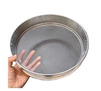 GKIRQVPE Same de Laboratoire Standard en Acier Inoxydable, Tamis Standard en Acier Inoxydable 304 avec Cadre Double Couche, diamètre 20 cm, Maille 8-200(100 Mesh (0.15mm))