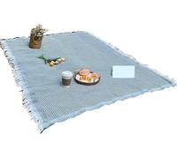 GKIRQVPE Un Tapis de Pique-Nique Pliable, Tapis de Pique-Nique Portable Pliable en Grille Multicolore 90 x 150 cm(Groen)