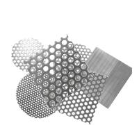 GKIYMLLFV Grille perforée en acier inoxydable 304, plaque de filtration de 1 mm d'épaisseur, couvercle de drain en métal tourbillonnant, protection du treillis végétal(Q)