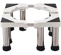 GKJHTED Support de Machine à Laver réglable, Support de réfrigérateur/congélateur, Longueur/Largeur 42-68 cm, Base de climatiseur, Grand bac à Plant