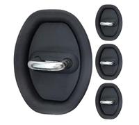 GKLYJCDR 4 pièces Couvercles de Serrure de Porte de Voiture, pour MG ZS EV 2019-2024 Accessoires de Protection de Couvercle de Serrure de Porte de Voiture,A
