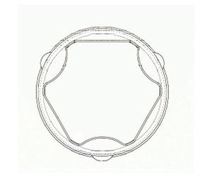 GKN Service 25852 Soufflet pour arbre de transmission