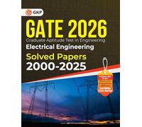 GKP GATE 2026 Electrical Engineering | Solved Papers 2000-2025| 26 Years’ PYQs for Concept Clarity & Exam Success | General Aptitude, Engineering Maths & Technical Section | Must Have for GATE Aspiran