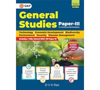 GKP UPSC 2025 : General Studies Paper III For Civil Services Main Examination, 3e| GS Paper-III Guide