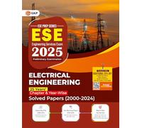 GKP UPSC ESE 2025 Electrical Engineering Solved Papers 2000-2024| Chapter-wise Solved Papers (2000-2024) | Chapter-wise & Year-wise | Previous Year Questions with Solutions