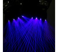GKPLY Illuminez Les Gants, Accessoires de Performance sur scène Rechargeables à LED, Gants Lumineux avec 4 Lampes pour fête, discothèque, Clubs, Spectacle de Danse, discothèque, Danse de Rue