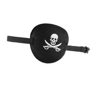 Gkumgwo Cache-œil de pirate multifonction - Cache-œil squelette doux, portable pour adultes et, Enfant, Refer to description
