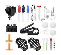 Gkumgwo Calendrier de l'Avent 24 Jours - Balles de Golf pour Femme,Inclut Balles, Tees et Marqueurs pour Entraînement et Partie