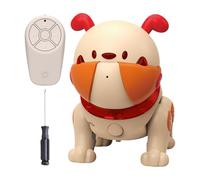 Gkumgwo Chiot Robot - Chien Éducatif Musical avec Lumière,Formateur De Compétences Linguistiques - pour Garçons Et Filles Et Adultes Anniversaire Noël Pâques Maison Soulagement De L'Ennui