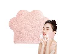 Gkumgwo Éponge nettoyante du visage, maquillage des éponges pour le nettoyage du visage | Face élargi de patte de patte de chaton Pouffle nettoyante - Élargir la peau de type