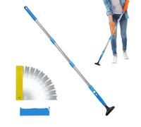 Gkumgwo Grattoir De Sol - Outil De Grattoir De Nettoyage Robuste - Nettoyeur pour Raclette De Peinture - pour Sol Carrelage Douche Garage Jardin De Plâtre Peinture Vitre Salle De Bain