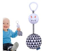 Gkumgwo Jouets de berceau d'arche de voyage,Jouet d'arche de berceau, Jouet de fixation pour berceau de poussette, Jouet d'entraînement à l'audition et à la Vision, arc de voyage, boule de berceau,