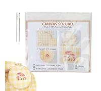 Gkumgwo Stabilisateur de broderie soluble dans l'eau | Film de couverture pour projets de broderie, stabilisateur de broderie pour tissus et textiles | Convient pour broder, cahiers, chemises, fleurs