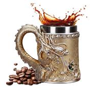 Gkumgwo Tasse À Café Dragon, Poignée Ergonomique Rétro, Mugs À Thème Dragon Tasses À Boire Pour Décor De Maison, Pour Thé Chaud Froid Lait Eau Jus Hommes Femmes Maison Bureau École Anniversaire
