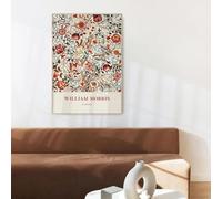 GKUVBF Abstrait William Morris Fleur Feuille Mur Art Toile Peinture Vintage Nordique Affiches Et Impression Mur Photo Chambre décor 30x40 cm sans Cadre