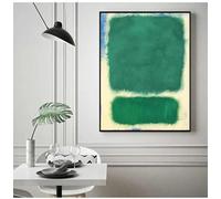 GKUVBF Affiche abstraite colorée de Mark Rothko, peinture sur toile, art mural moderne, décoration de salon, galerie, 30 x 40 cm, sans cadre