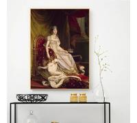 GKUVBF Impression sur toile de François Gérard « Joséphine de Beauharnais » - Peinture - Affiche - Art mural moderne - Décoration d'intérieur - 60 x 80 cm - Sans cadre