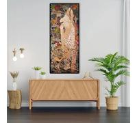 GKUVBF Phoebe Anna Traquair, femme, œuvres d'art, affiche, Le progrès d'une âme, impression sur toile, peinture pour chambre moderne, décoration d'intérieur (60 x 180 cm, sans cadre)