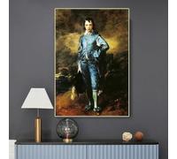 GKUVBF Tableau sur toile « Le Garçon bleu » de Thomas Gainsborough, affiche décorative pour salon, style moderne (40 x 50 cm, sans cadre)