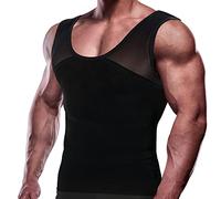 GKVK Débardeur Amincissant pour Homme - Noir - Taille 4XL