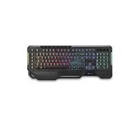 GKX-450 Clavier Gaming programmable á membrane avec layout RGB complet, 5 Macros et 19 touches Multimedia DISPOSITION: ITALIEN - QWERTY