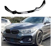 GKXTLTONG Aileron Avant de Voiture pour BMW 1 Series F20 F21 M-Pack 118i 120i 2015-2019, Pare-Choc Avant Séparateur ABS Déflecteur Lèvre Avant Becquet d'ailes Latérales