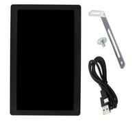 GKYQVE 1 écran secondaire USB en aluminium 5/7" pour boîtier PC avec luminosité réglable et compatibilité multi-systèmes USB moniteur