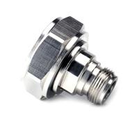 GKYQVE Adaptateur 7/16 DIN mâle vers port femelle - Connecteurs coaxiaux coaxiaux droits L29 vers transmission DIN 7/16