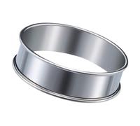 GKYQVE Anneaux de cuisson polyvalents faciles à démouler en acier inoxydable pour muffins et tartelettes