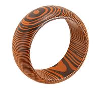 GKYQVE Bracelet en bois léger et empilable à motif géométrique fabriqué à la main pour femme - Bijoux décontractés ou formels - Bracelet en bois décontracté pour un usage quotidien, taille unique